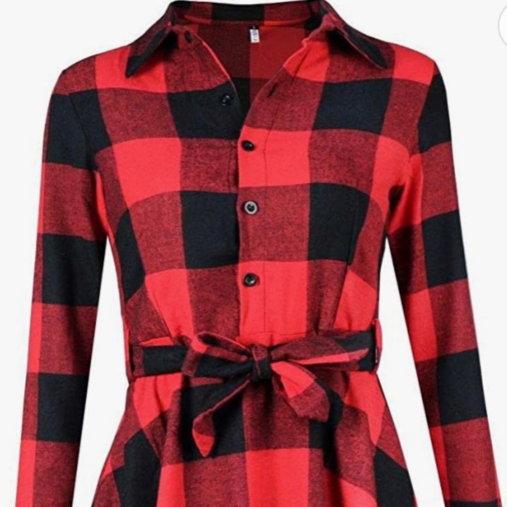 Buffalo Plaid Tunic/Dress